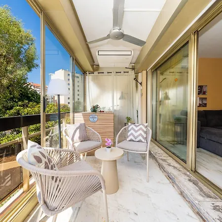 Luxury ,2p Neuf Climatise, Terrasse Exceptionnelle ,parking, Croisette Apartman *